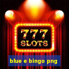 blue e bingo png
